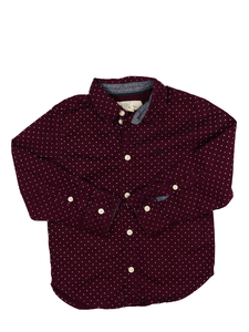 Tmavě vínová košile H&M
