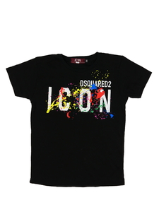 Černé triko s nápisem 