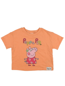 Oranžové mikinové triko Prasátko Pepa George