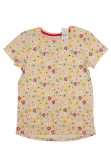 Nové růžové květinové triko Nutmeg