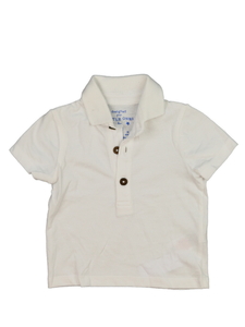 Bílé triko s límečkem F&F