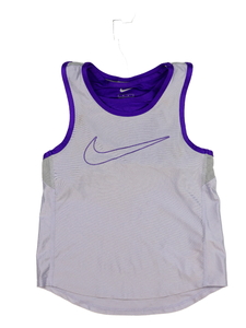 Fialové tílko s všitou sportovní lambádou Nike 