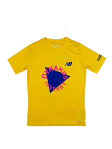 Žluté sportovní triko New Balance 