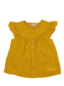 Hnědá košile s volánky Primark 