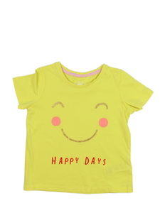 Žluté triko s úsměvem M&S