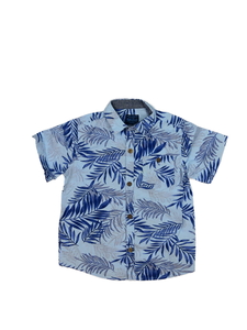 Modrá košile s listy Next