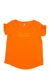 Oranžové melírované triko 