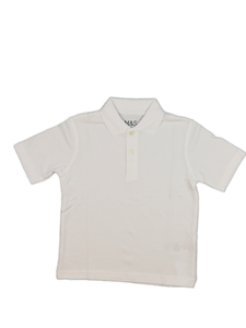 Bílé triko s límečkem M&S