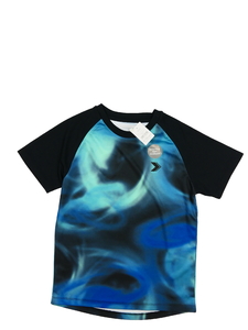 Nové tmavé batikované sportovní triko Nutmeg