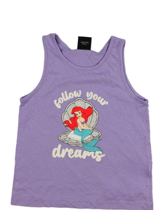 Fialové tílko Malá mořská víla Disney Primark 