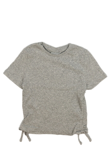 Šedé melírované triko 