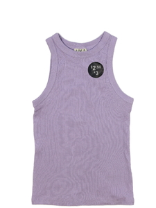 Fialové žebrované tílko F&F