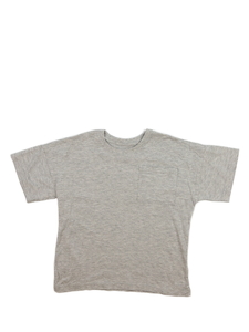 Šedé melírované triko s kapsou George