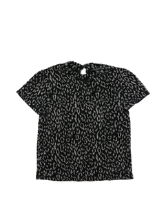 Černé vzdušné lesklé triko Primark 