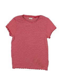 Bílo-červené pruhované triko Next