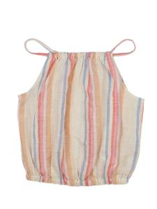 Pastelově pruhovaný crop top Primark 