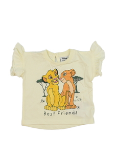 Žluté triko Lví Král Disney Primark 