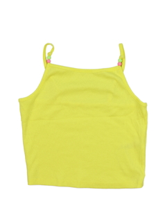 Žlutý crop top George