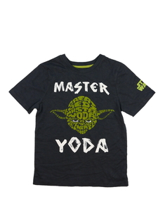 Šedé triko Yoda Star Wars 