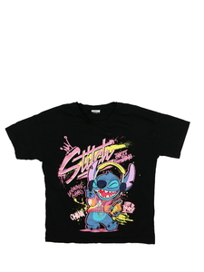 Černé triko Stitch Disney George
