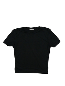 Černý crop top 