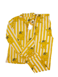 Nové žluto-bílé pyžamo s medvědem George