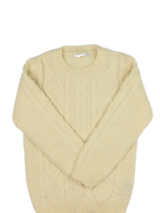 Krémový vzorovaný svetr Primark 