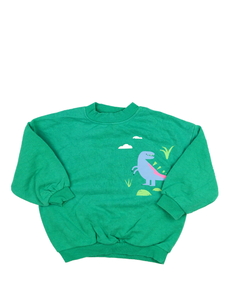 Zelená mikina s dinosaurem George