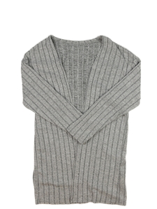 Šedý melírovaný kardigan 