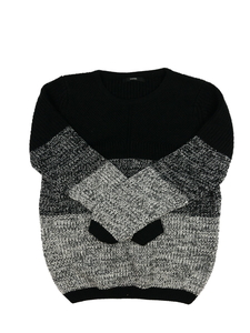 Černo-šedý svetr George