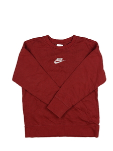 Červeno-růžová mikina Nike 