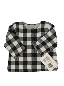 Nová kostkovaná mikina na patenty 