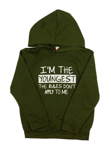 Zelená slabá vtipná mikina 