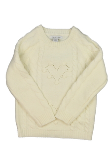 Krémový madeirový svetr Primark 