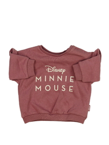 Růžová mikina Minnie s volánky Disney 