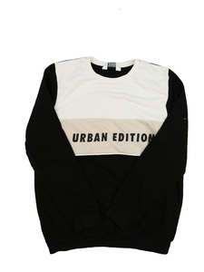 Černo-bílá mikina Primark 