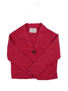 Červený propínací svetr Zara 