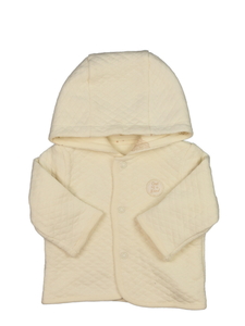 Žlutá mikina s mráčky na podšívce George