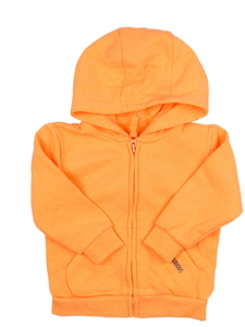 Neonově oranžová mikina 