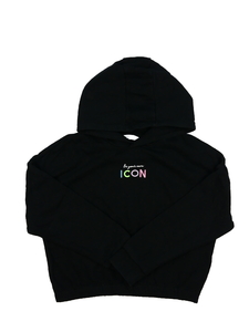 Černá crop mikina M&S