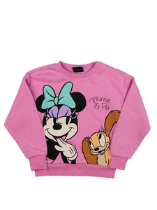 Růžová mikina Minnie Disney Primark 