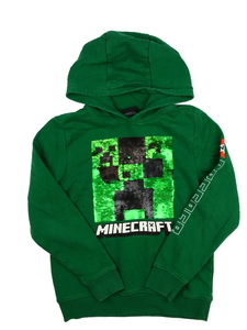 Zelená mikina Minecraft Next