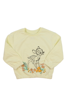 Žlutá mikina Bambi Disney Primark 