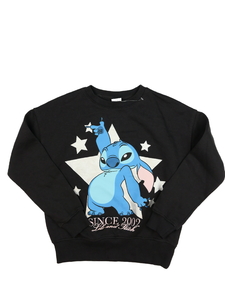 Tmavě šedá mikina Stitch Disney 