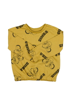 Žlutá mikina Lví Král Disney Primark 