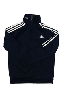 Tmavě modrá sportovní mikina Adidas