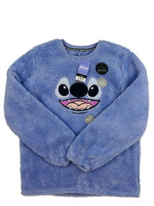 Nová modrá oversize mikina Stitch George