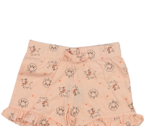 Růžové kraťasy s kočičkami Primark 