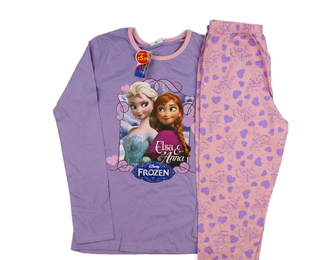 Nové fialovo-růžové pyžamo Disney Frozen 