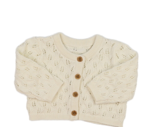 Krémový madeirový svetřík George
